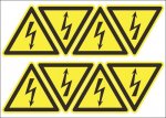 Shock Hazard Decals