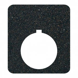 Textured Plastic Legend Plate - 30mm Rectangular - Blank